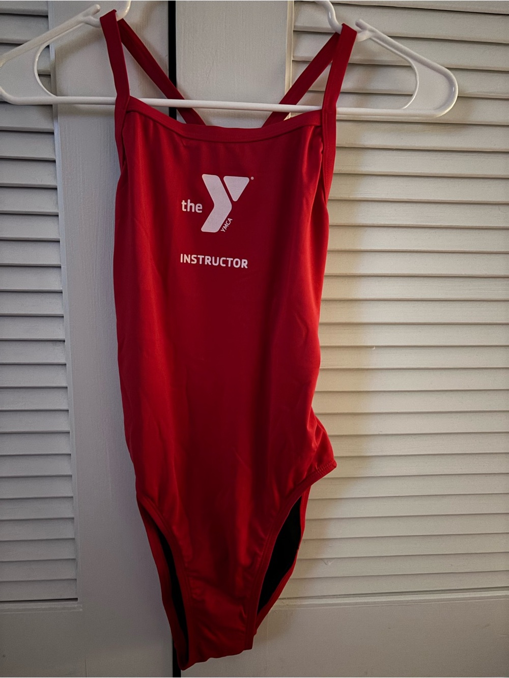 YMC Red Instructor One-Piece Swimsuit Womens